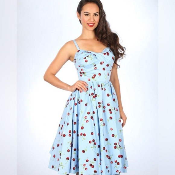 Stop Staring Jennifer Swing Dress in Cherry Print - Picture 2 of 10